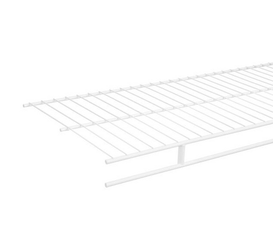 4 ft. x 12 in. Fixed Rod Wire Shelf