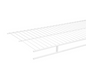 4 ft. x 12 in. Fixed Rod Wire Shelf