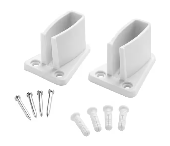 Fixed Mount Rod Shelf Bracket