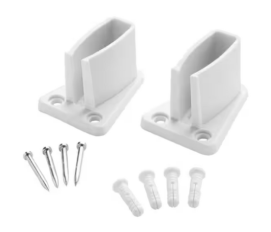 Fixed Mount Rod Shelf Bracket