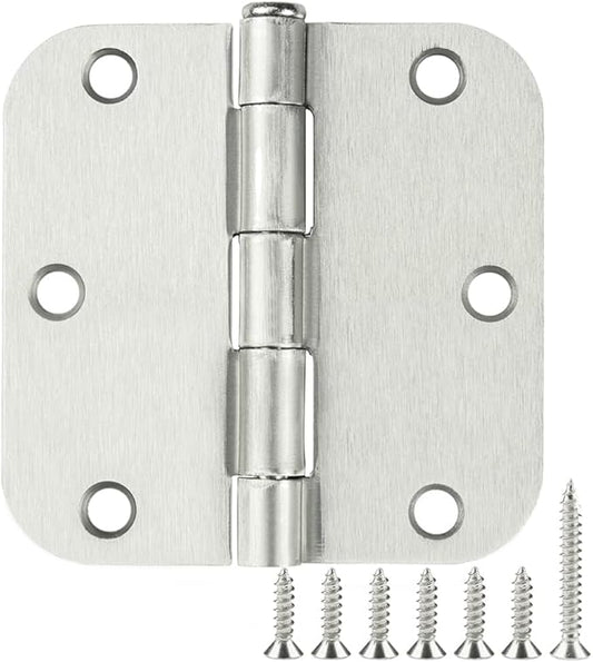 Door Hinge 3.5" Satin Nickel